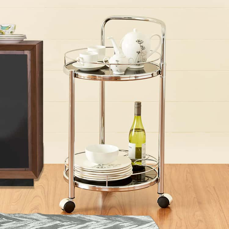 Round Serving Trolley