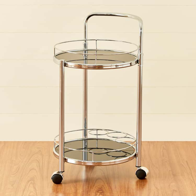 Round Serving Trolley