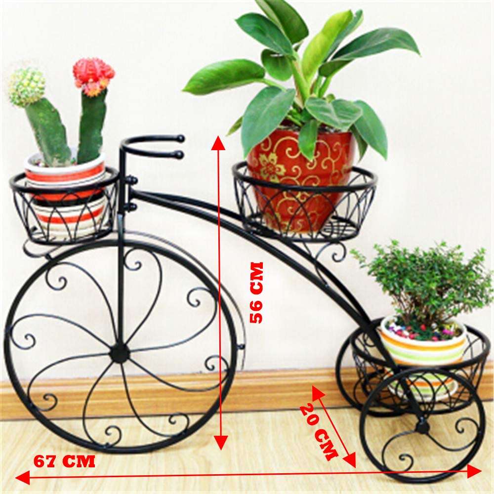 Cycle Style Plant Stand