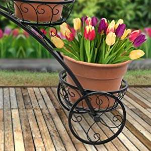 Cycle Style Plant Stand