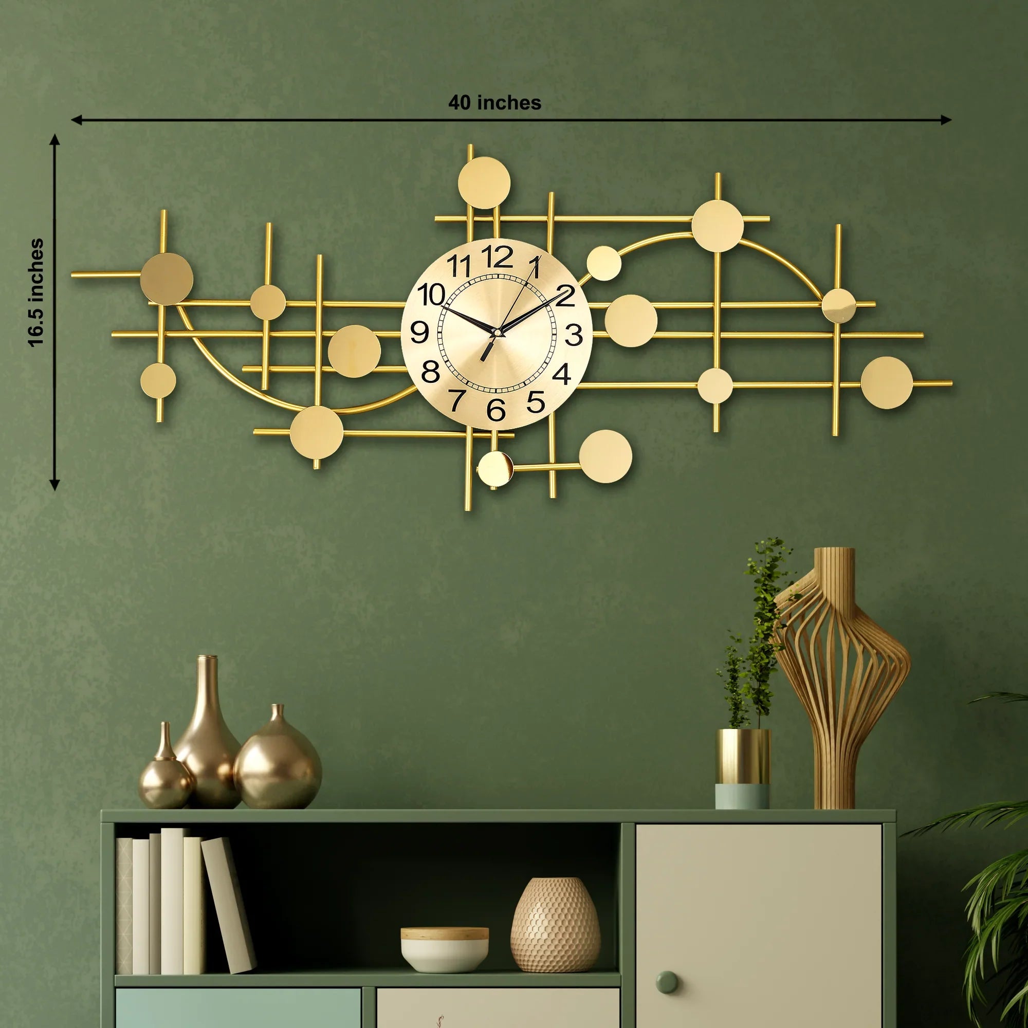 Designer Metal Wall Clock