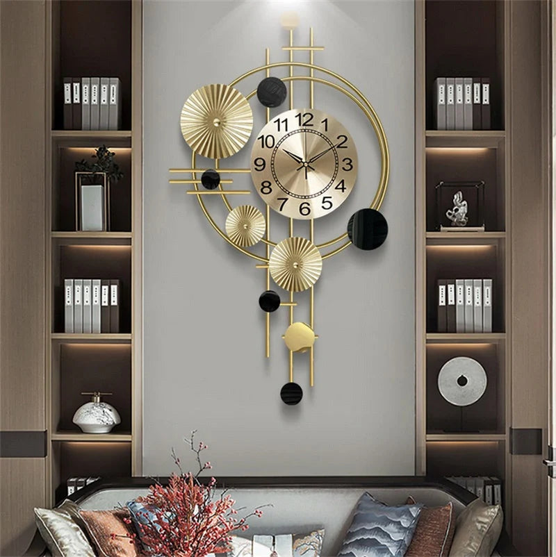 Decorative Metal Wall Clock