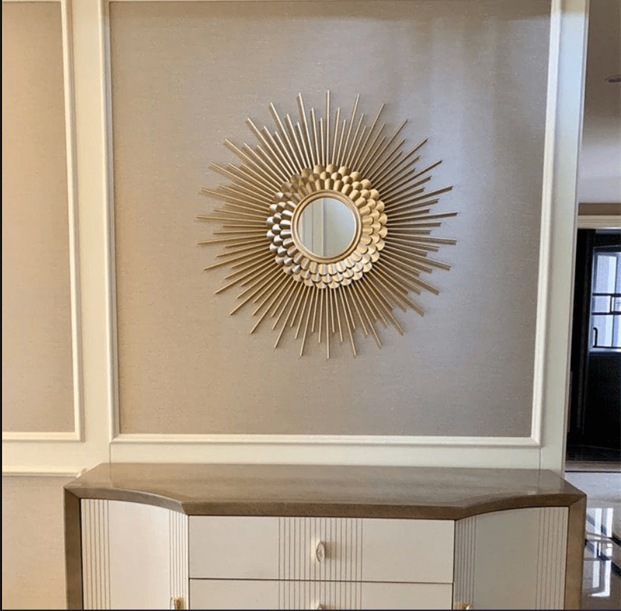 Decorative Metal Mirror