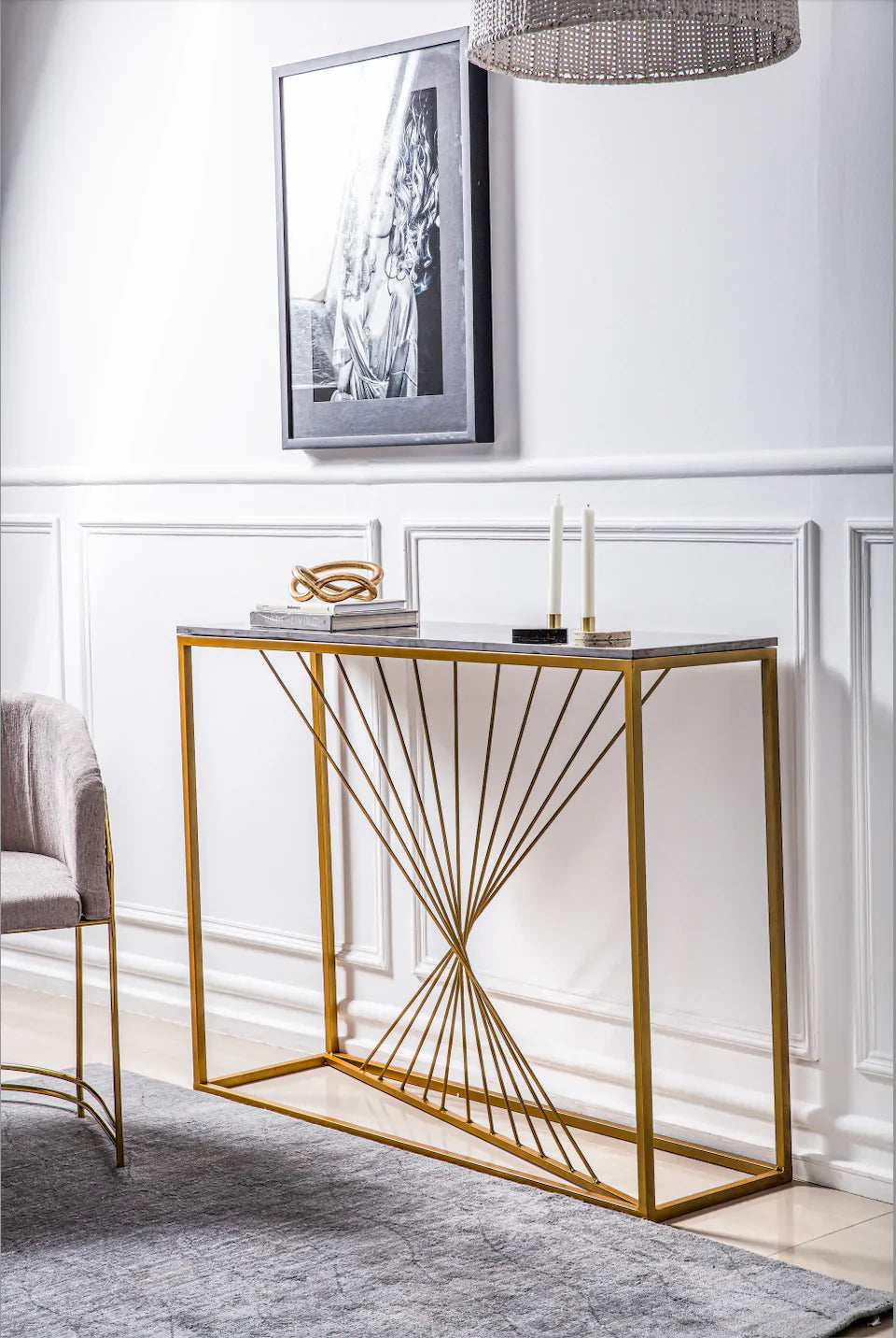 Square Console Table