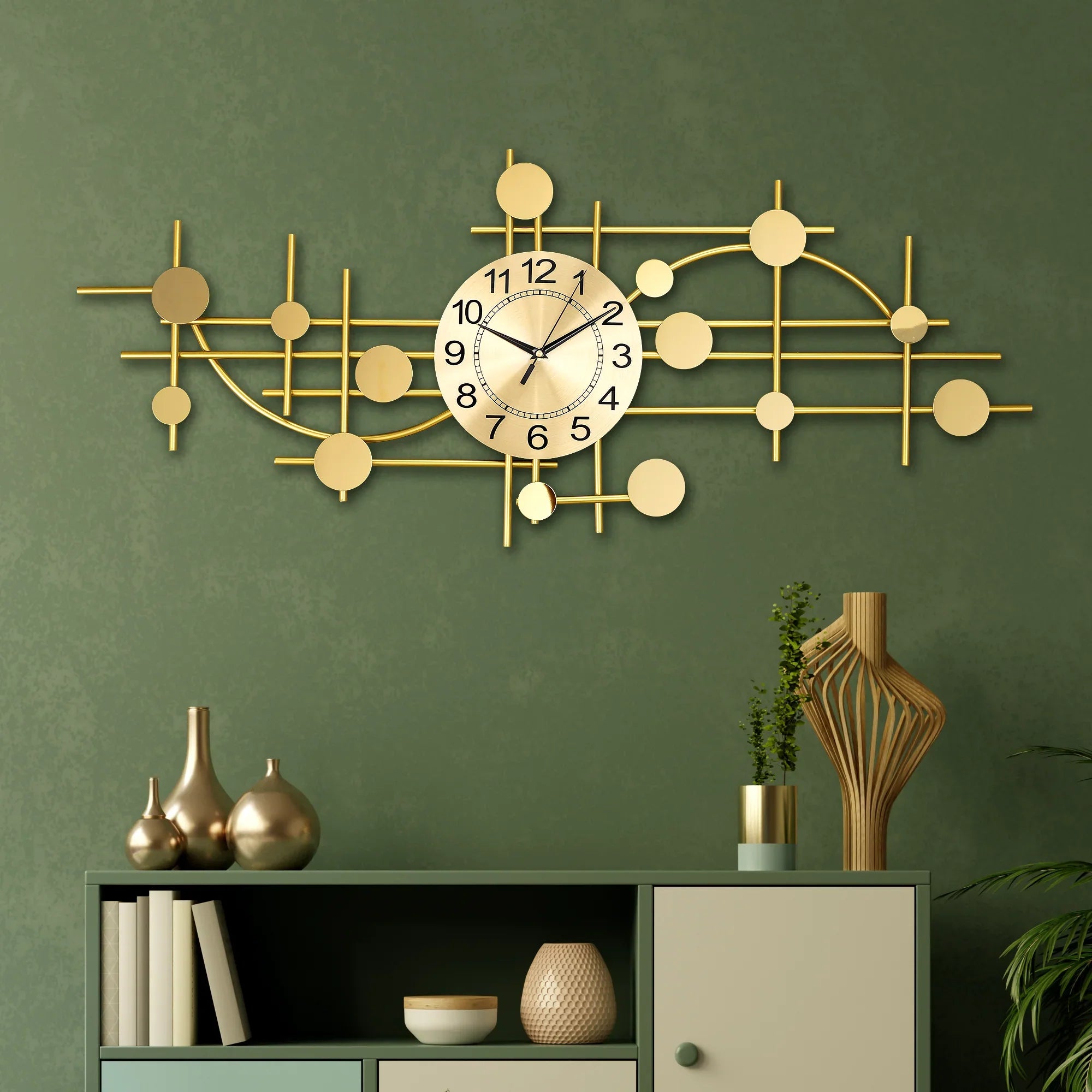 Designer Metal Wall Clock