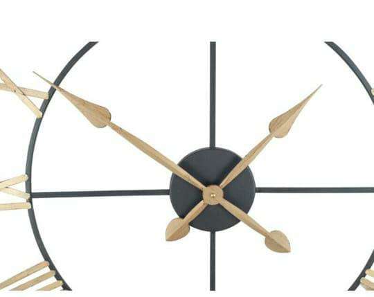 Black Roman Wall Clock