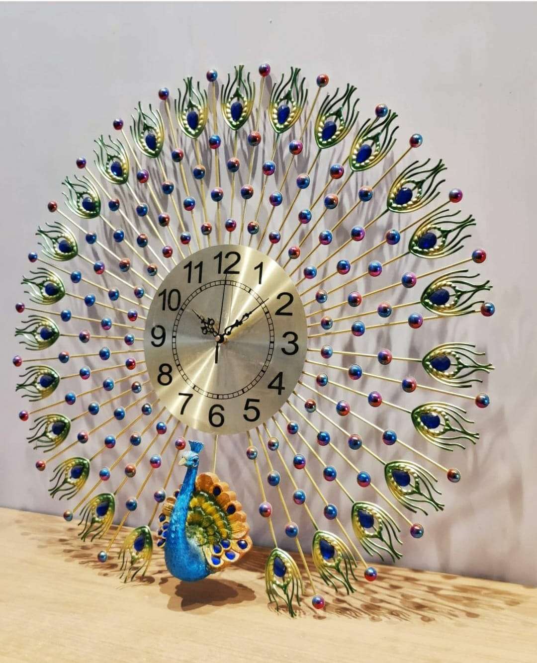 Peacock Wall Clock