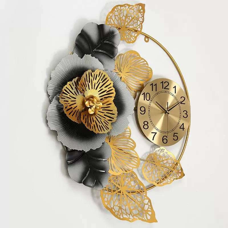 Flower Wall Clock