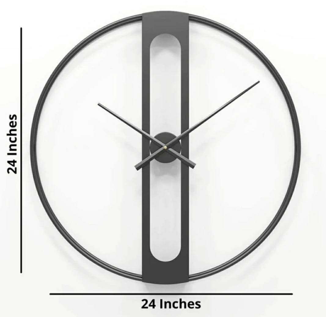 Central Round Wall Clock