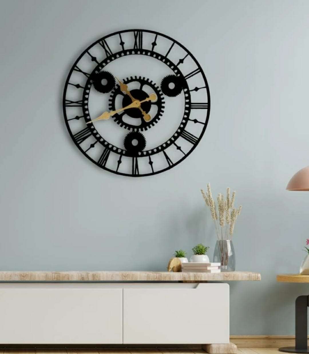 Roman Numerals Wall Clock