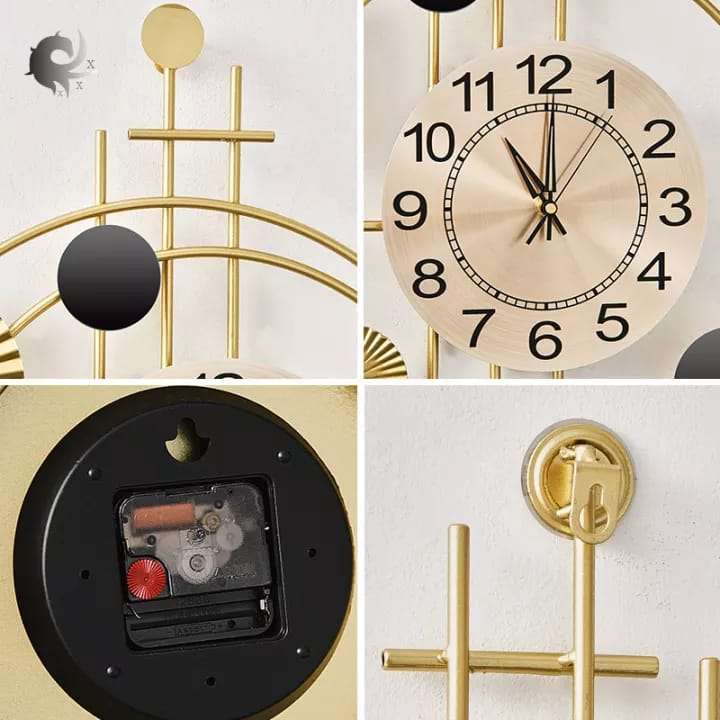 Decorative Metal Wall Clock