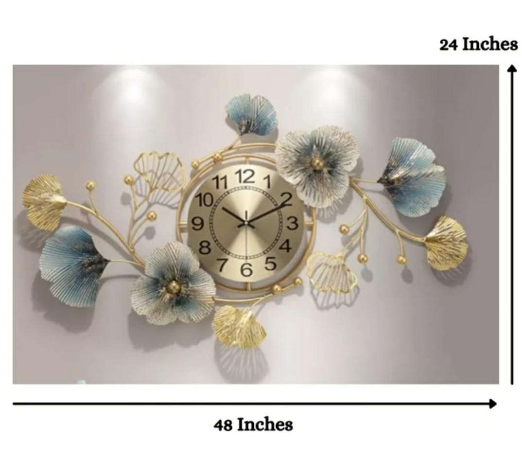 Decorative Metal Wall Clock