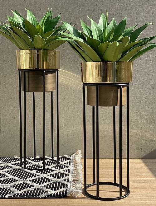 Symphony Iron Planter (Set of 2)