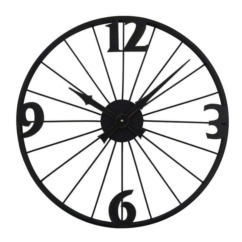 Modern Metal Wall Clock