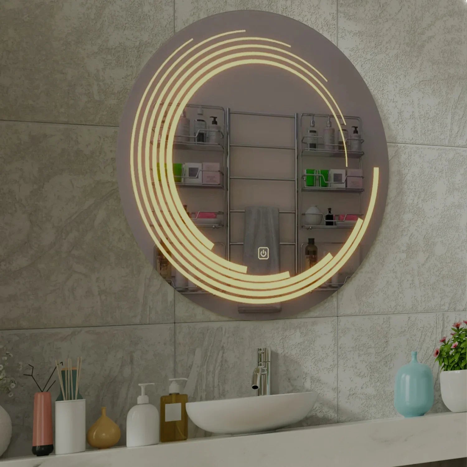 Beautiful-modern-design-dreamy-illusion-led-bathroom-mirror