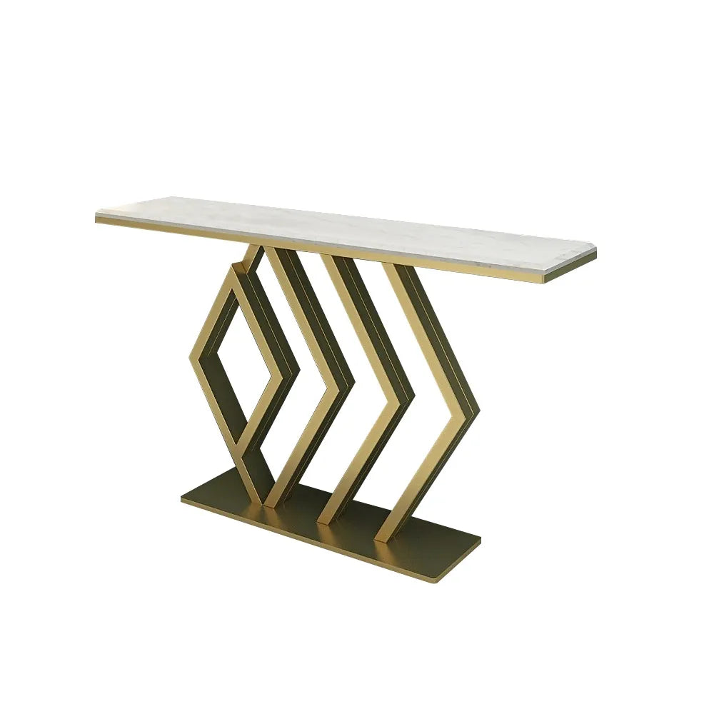 Designer Gold Console Table