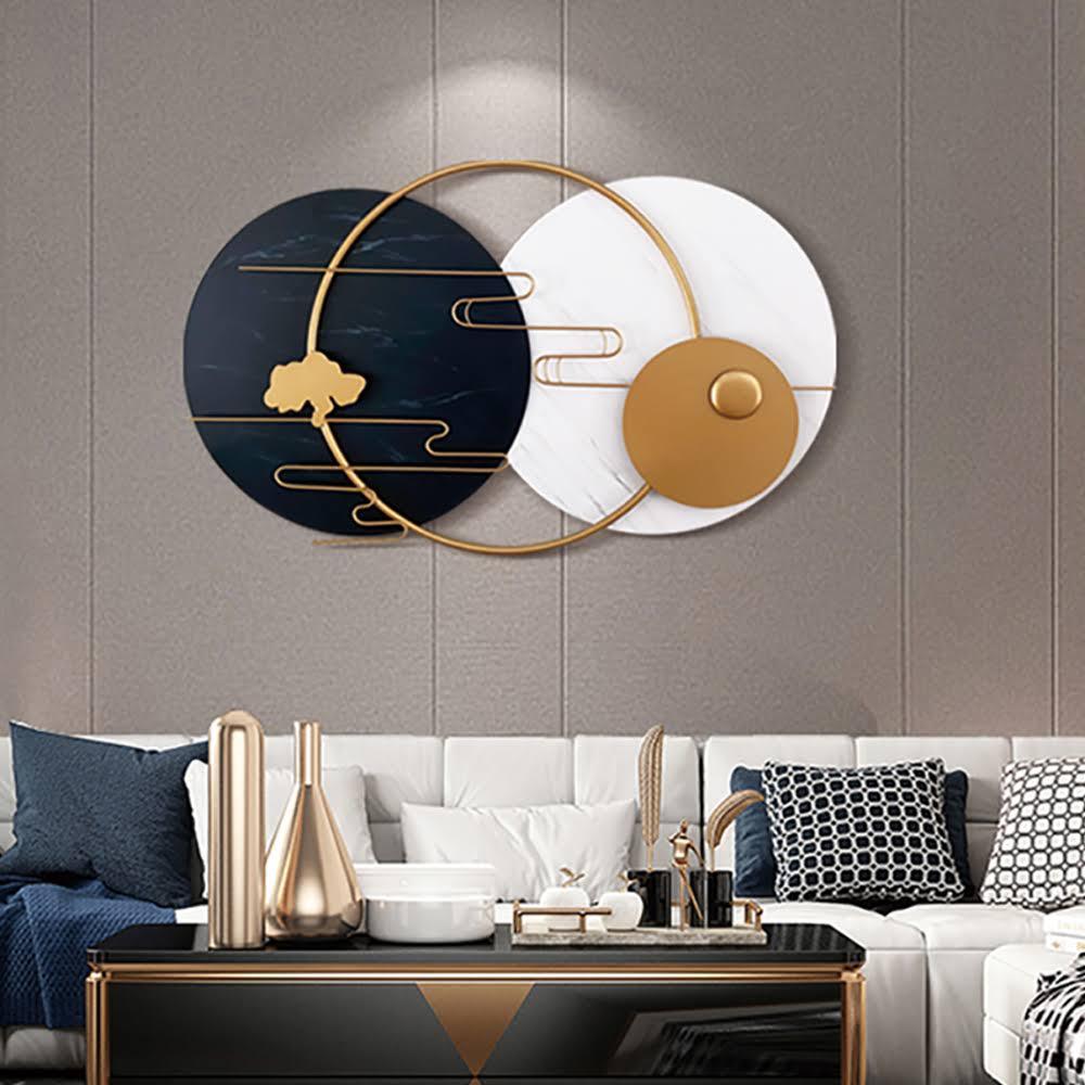 Round Metal Wall Art For Living Room