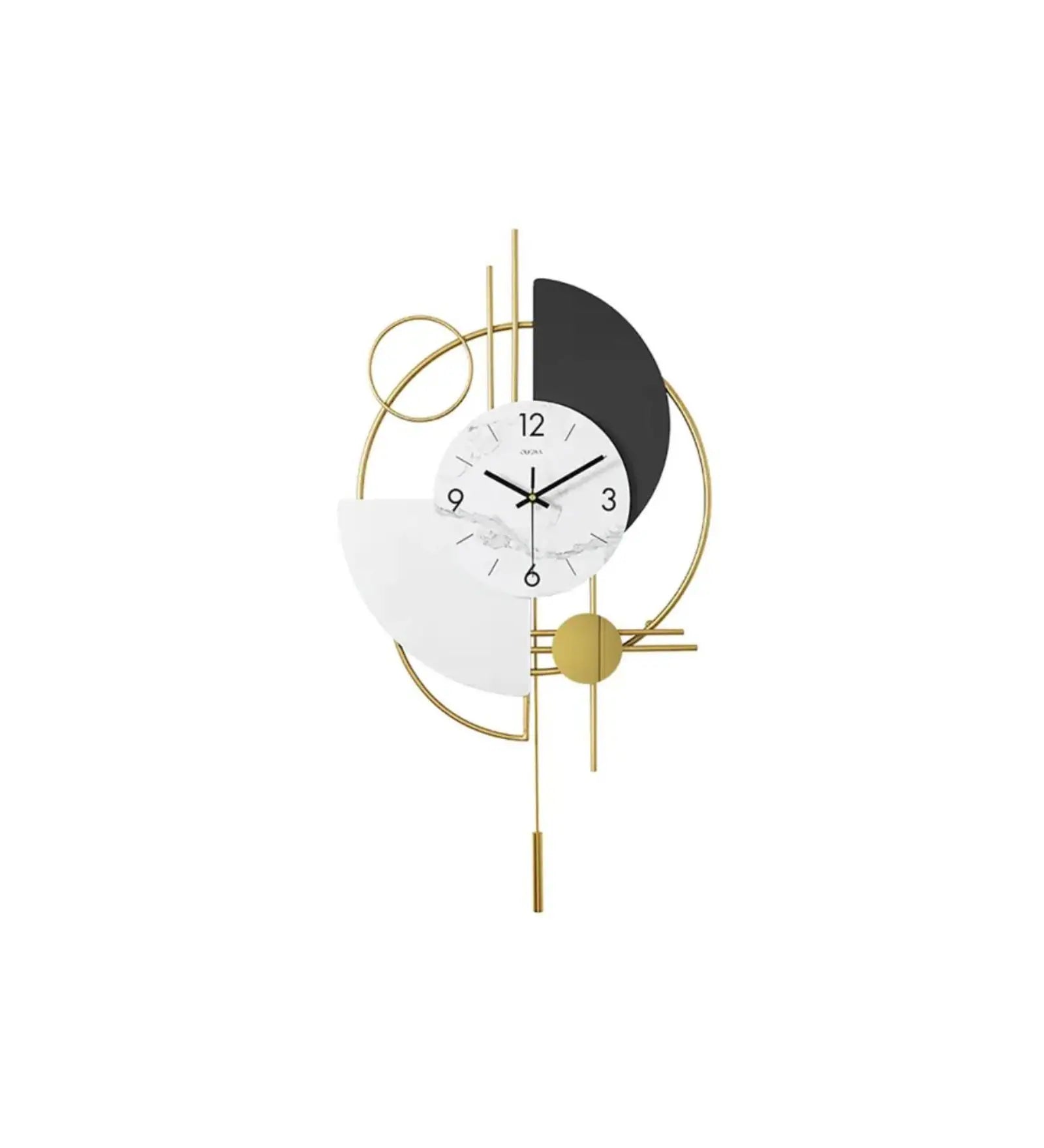 Multicolour Metal Novelty Wall Clock