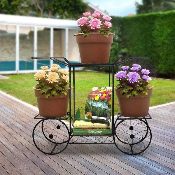 6-Tier Cart Planter Stand