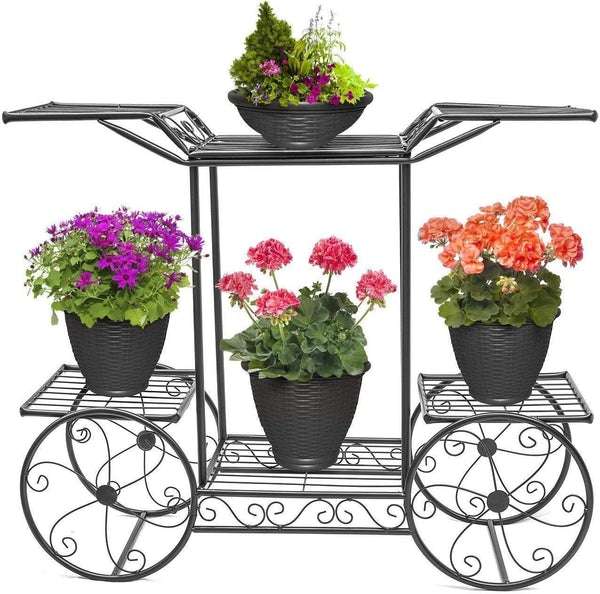 6-Tier Cart Planter Stand