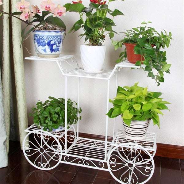 6-Tier Cart Planter Stand