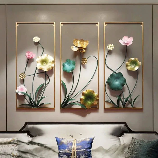 Wild Flora Metal Wall Art