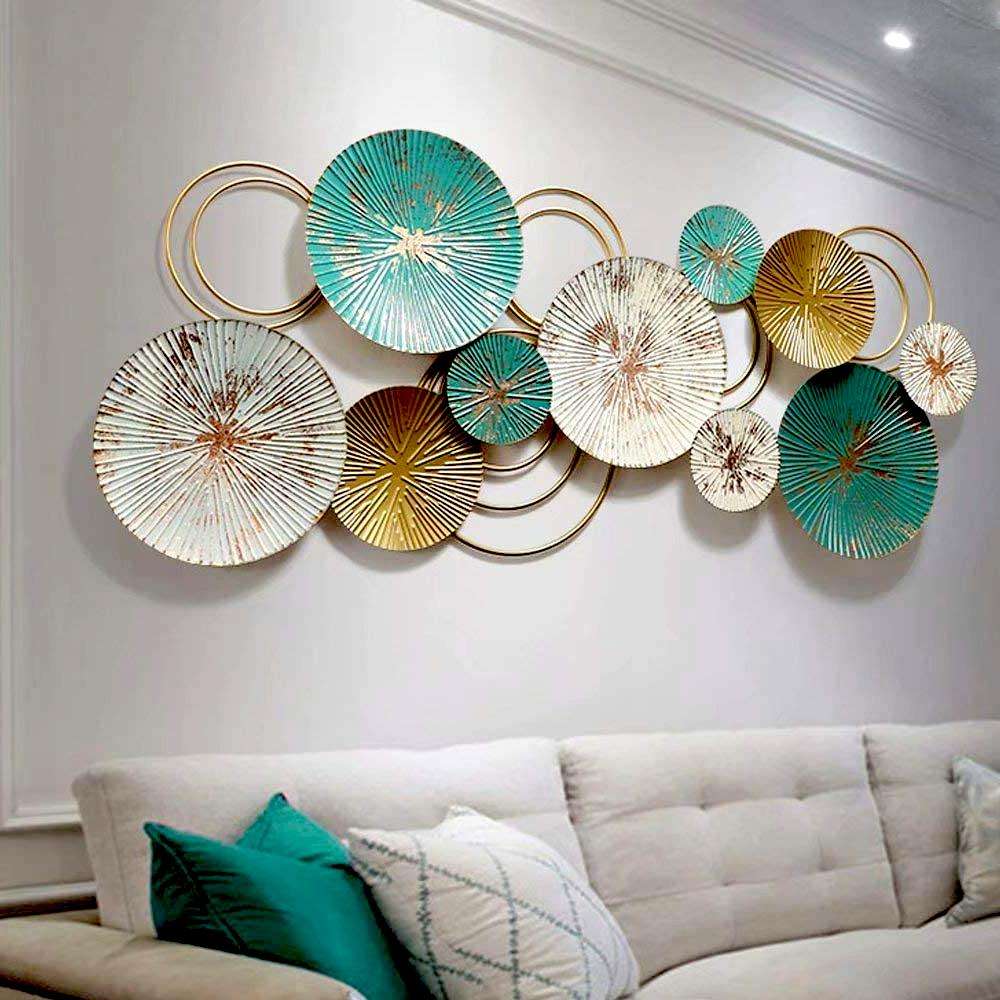 Mounted Metal Wall Art