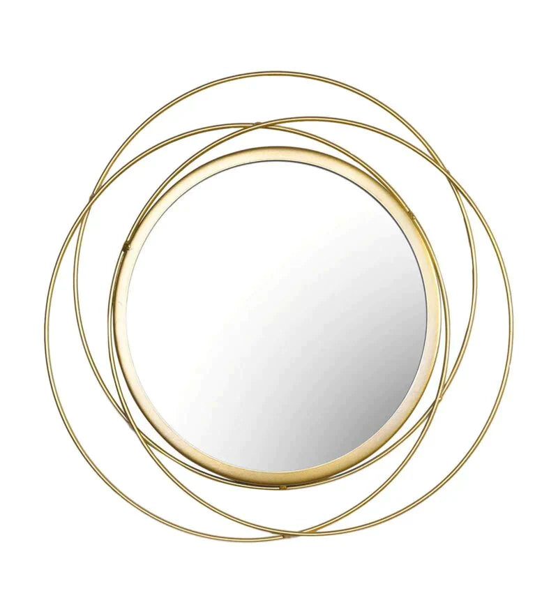 Ethereal Designer Metal Wall Mirror