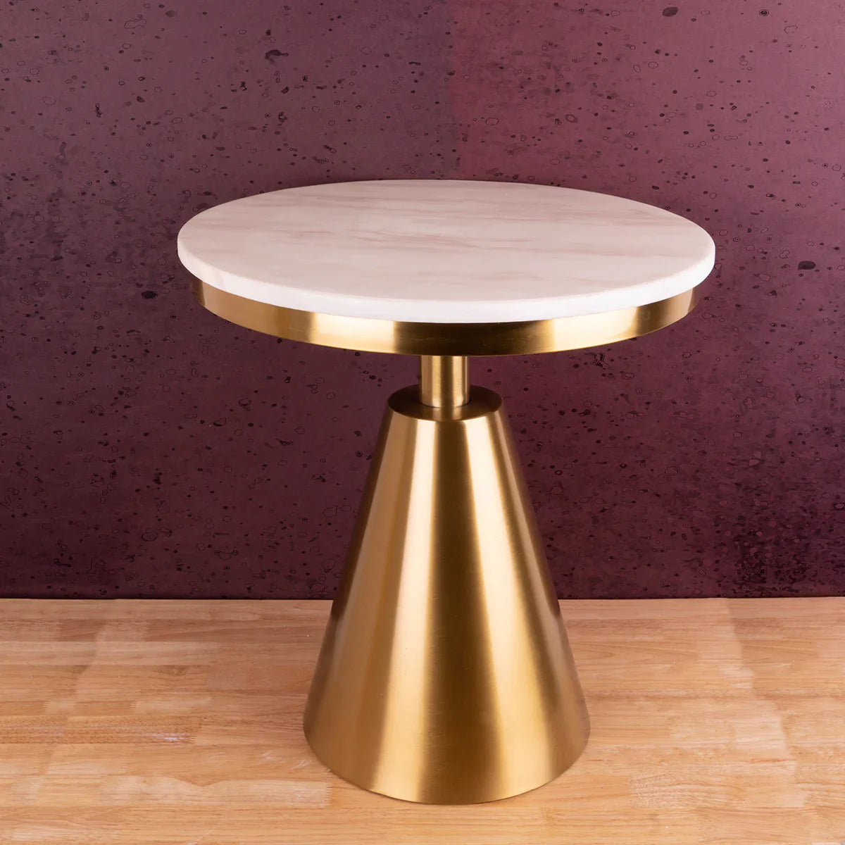 Gold Designer Side Table (Stainless Steel)