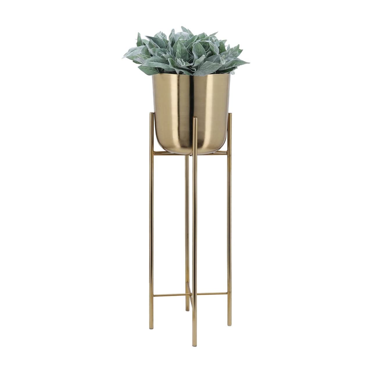 Decorative Metal Planters Set of 3 (Electroplating Finish)