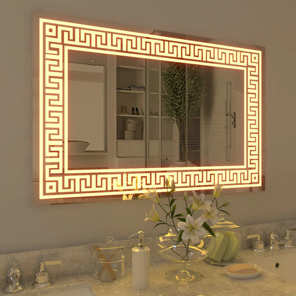 Designer Rectangular Bathroom Mirror