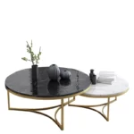 Cisco Marble Top Nesting Table (Set of 2)