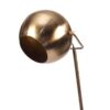 Brass Iron Shade Tripod Floor Lamp