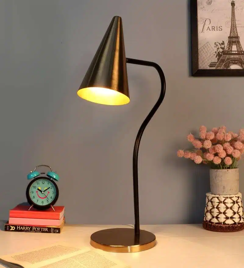 Gerard Brass Study Lamp For Table