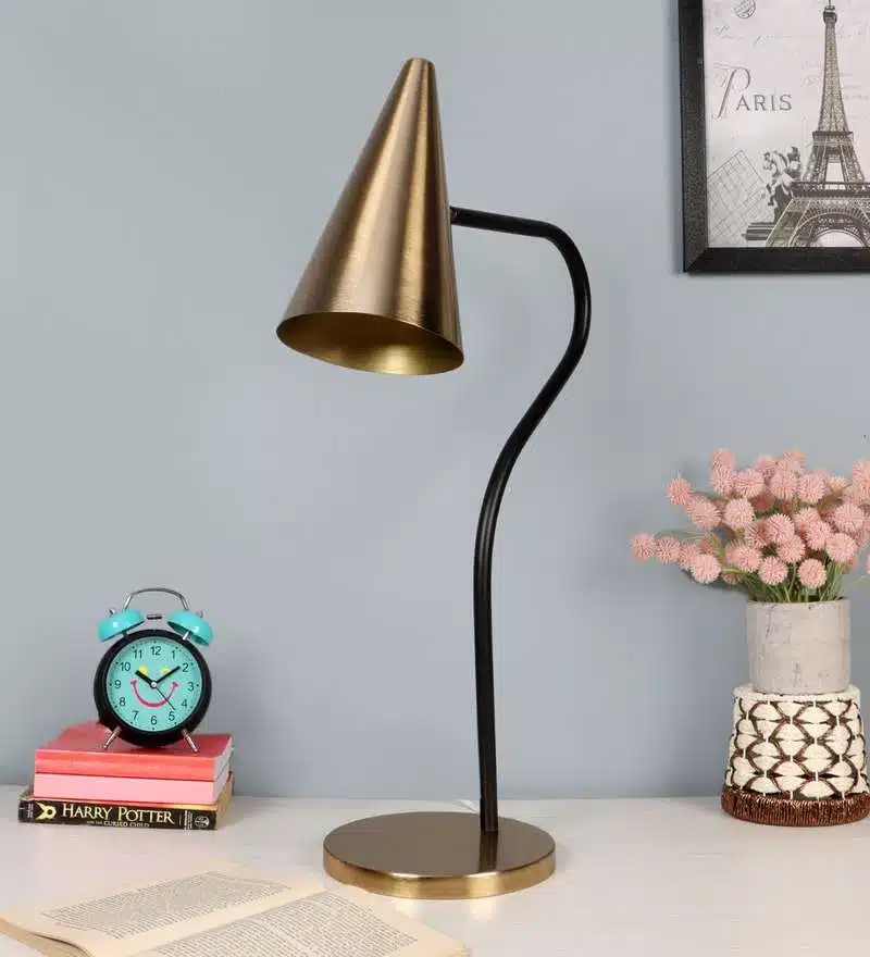 Gerard Brass Study Lamp For Table