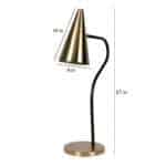 Gerard Brass Study Lamp For Table